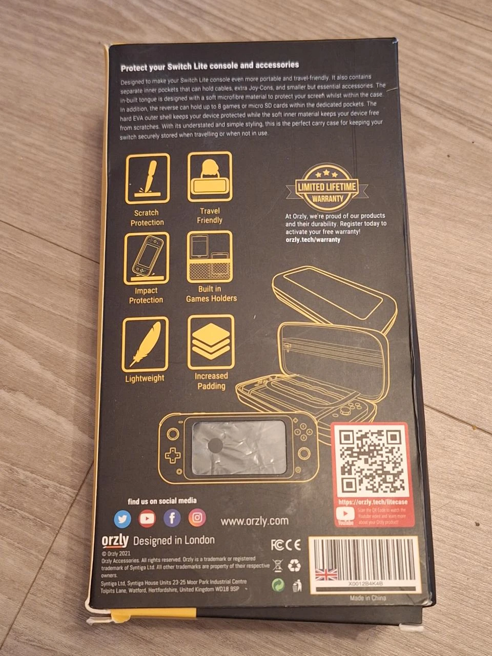 Funda Orzly Switch Lite – nueva con caja – photo 2